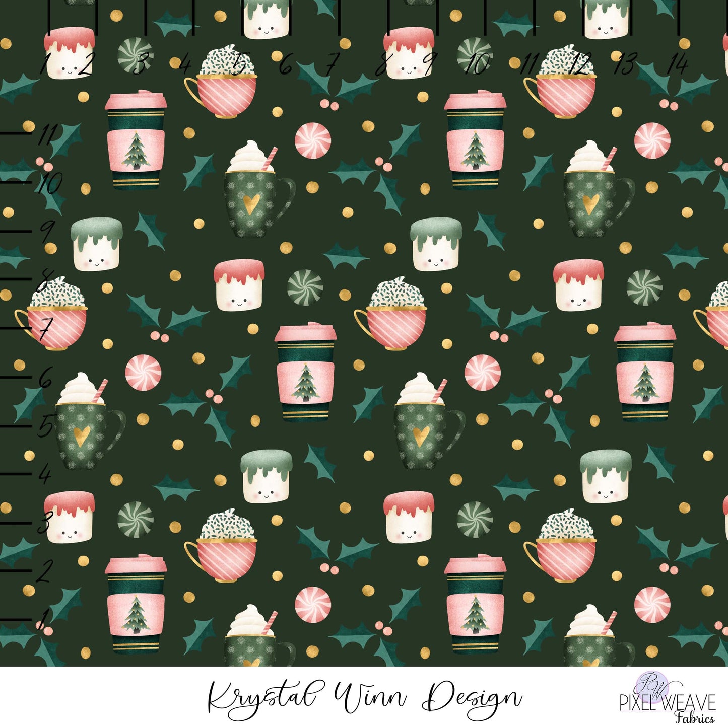 ***Merry Little Cocoa Dark Forest - Krystal Winn Design